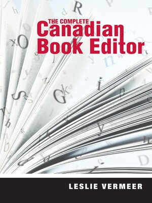 cover image of The Complete Canadian Book Editor